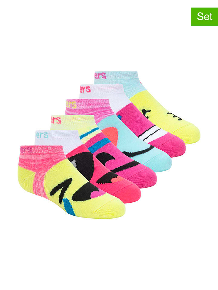 Skechers Bunt 9865769 6er-Set: Socken in Bunt - 1