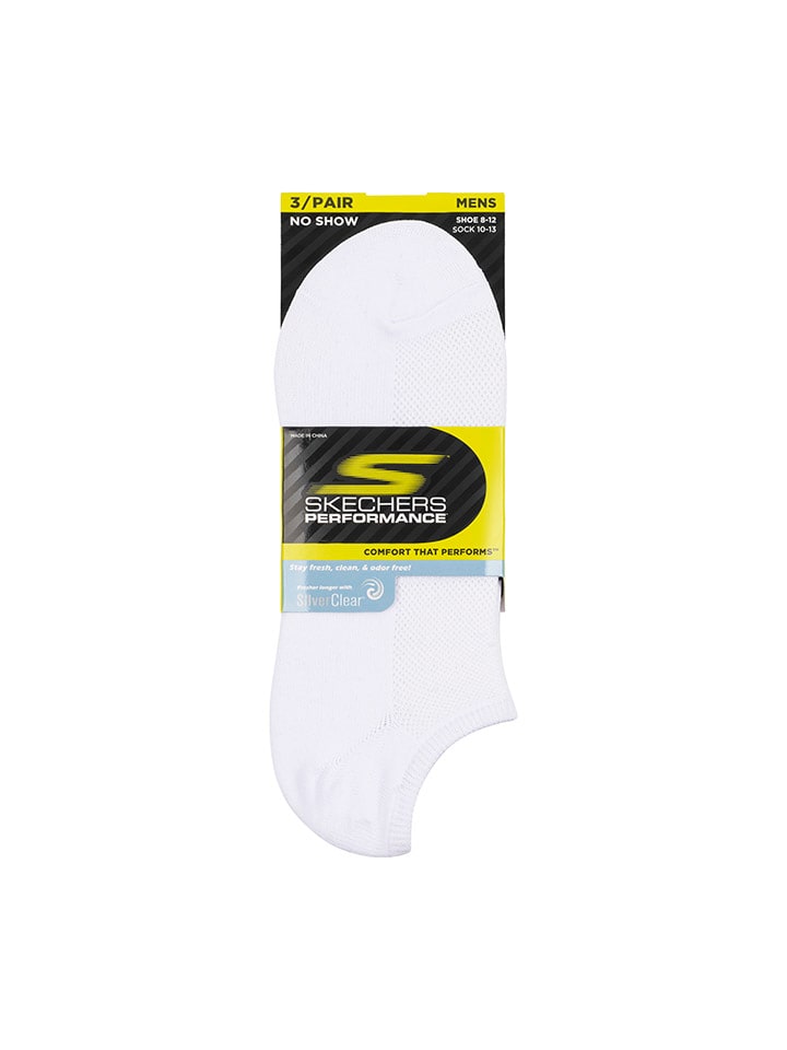 Ponožky Skechers Weiß 8108103 3er-Set: Socken in Weiß - 2