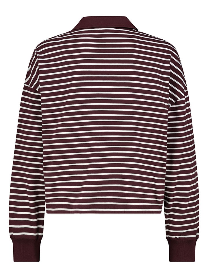 Tričko Eight2Nine Bordeaux/ Weiß 7789930 Poloshirt in Bordeaux/ Weiß - 2