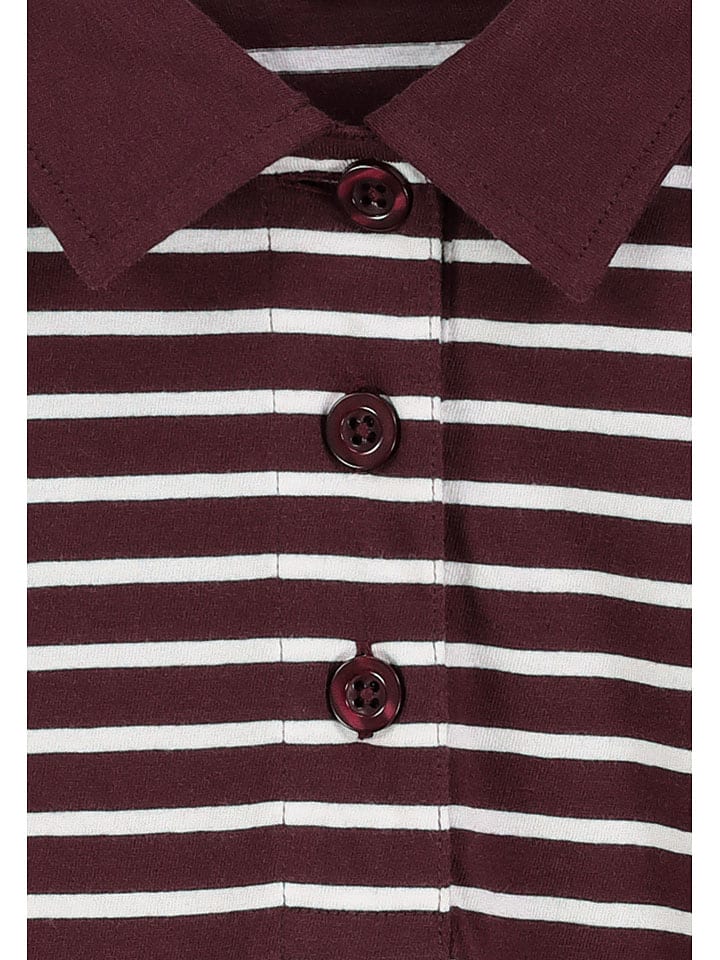 Tričko Eight2Nine Bordeaux/ Weiß 7789930 Poloshirt in Bordeaux/ Weiß - 3