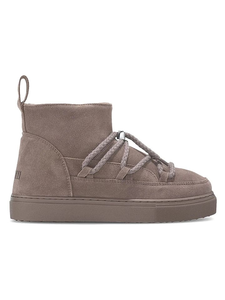 Topánky INUIKII Beige/ Braun 5853008 Leder-Winterboots "Classic" in Beige/ Braun - 1