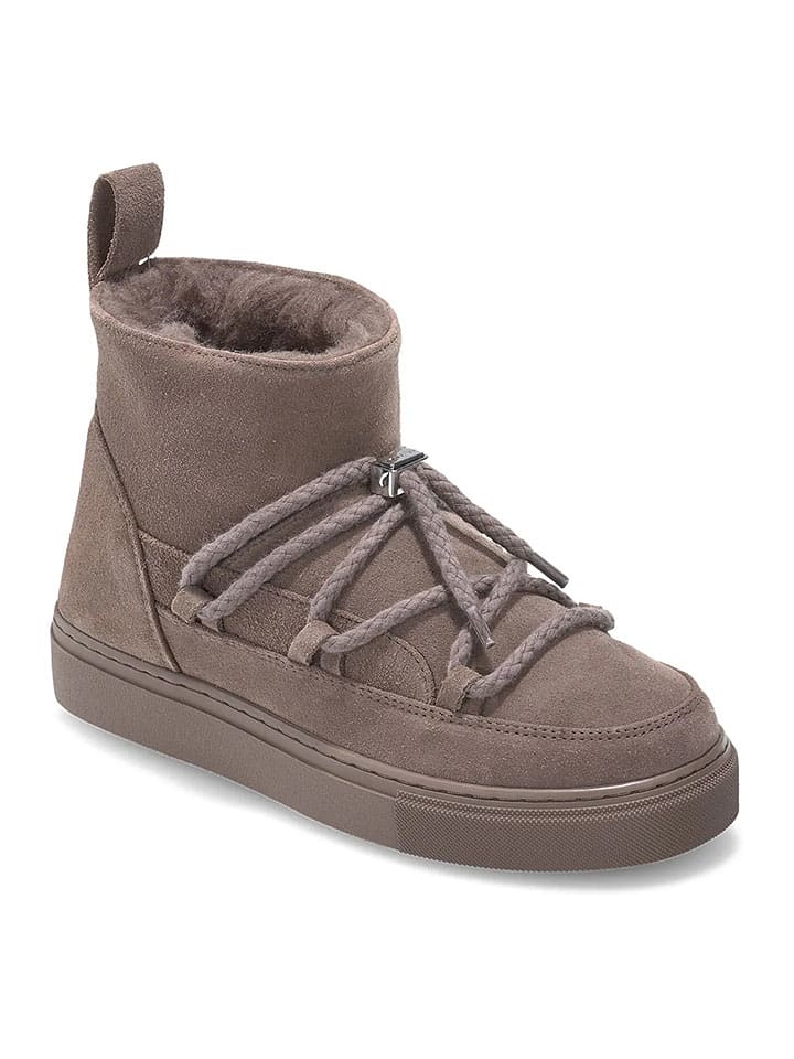 Topánky INUIKII Beige/ Braun 5853008 Leder-Winterboots "Classic" in Beige/ Braun - 2