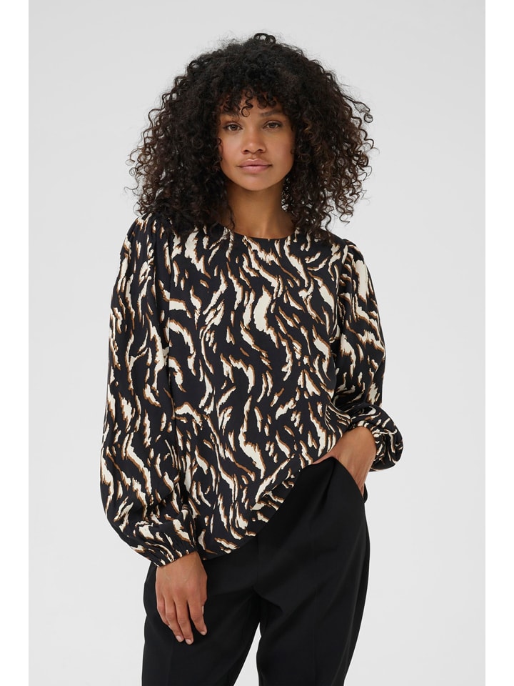 Kaffe Schwarz 395246 Bluse in Schwarz - 2