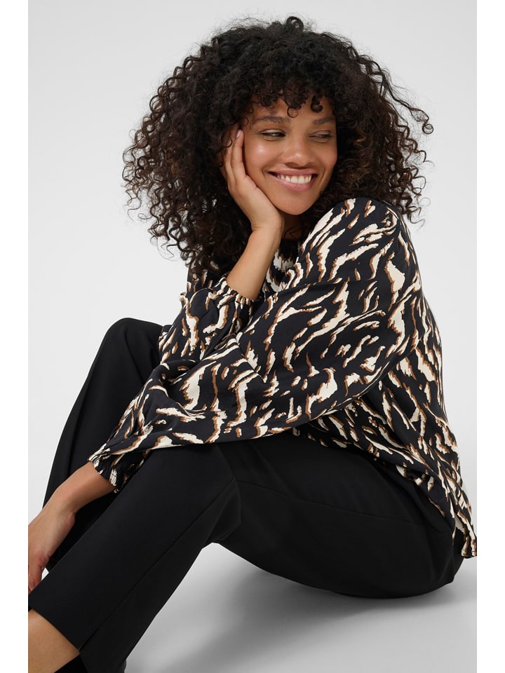 Kaffe Schwarz 395246 Bluse in Schwarz - 3