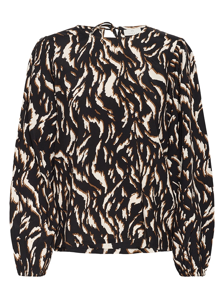 Kaffe Schwarz 395246 Bluse in Schwarz - 4
