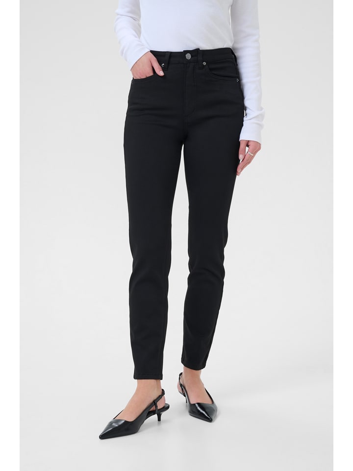 Dámske rifle Kaffe Schwarz 9292788 Jeans - Slim fit - in Schwarz - 2