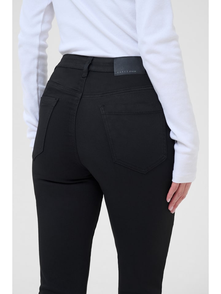 Dámske rifle Kaffe Schwarz 9292788 Jeans - Slim fit - in Schwarz - 3
