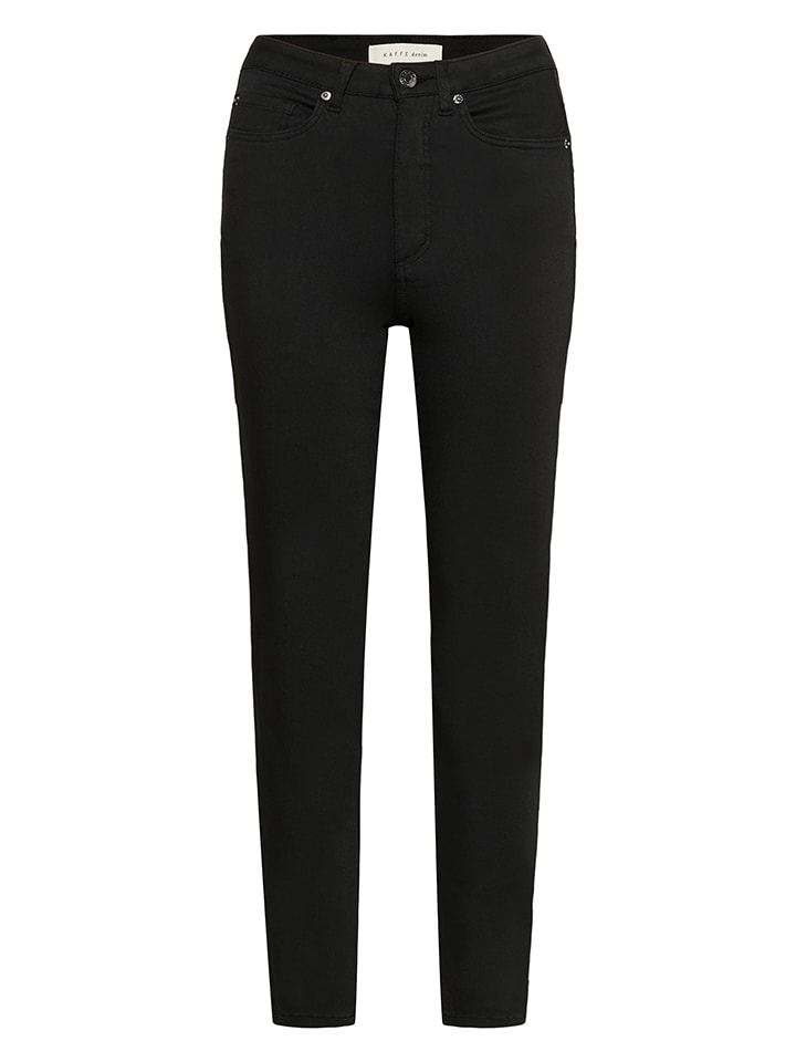 Dámske rifle Kaffe Schwarz 9292788 Jeans - Slim fit - in Schwarz - 4