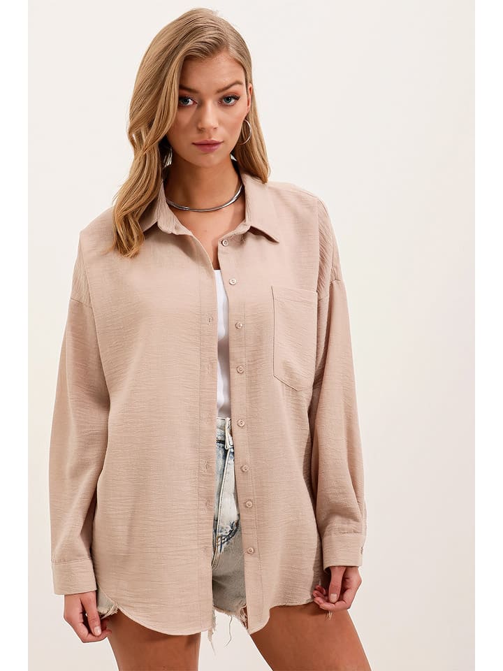 Košeľa Bigdart Beige 5292549 Hemd in Beige - 4