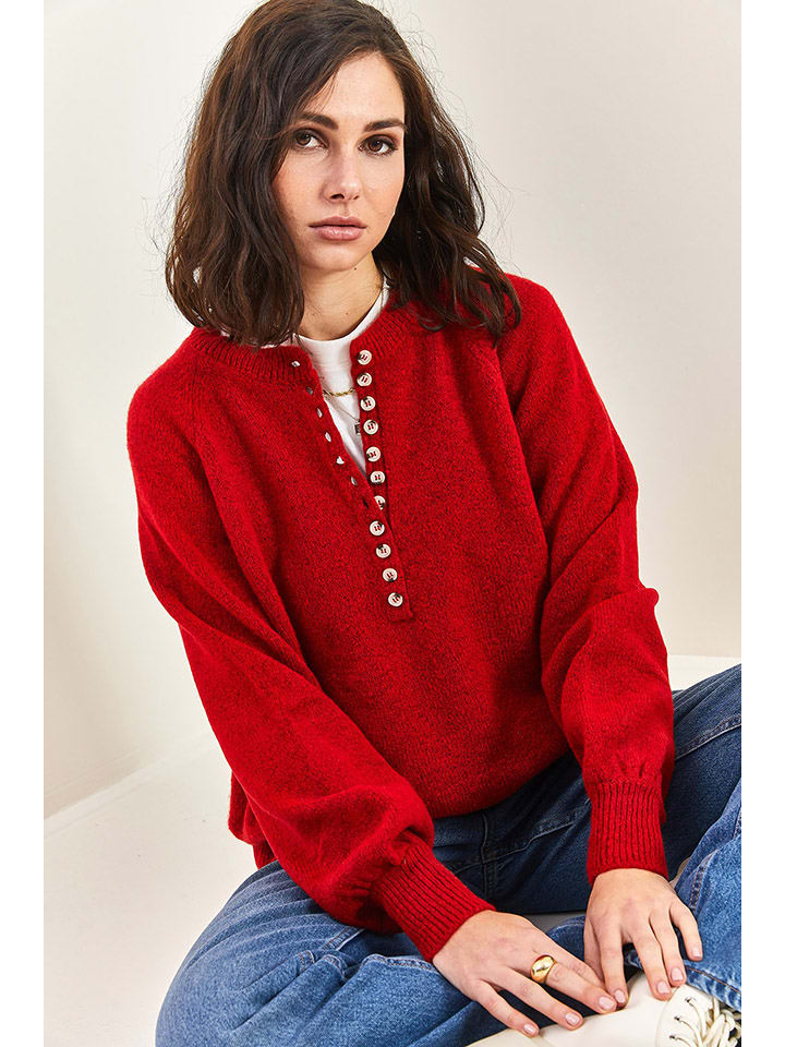 Sveter Bianco Lucci Rot 6761357 Pullover in Rot - 1