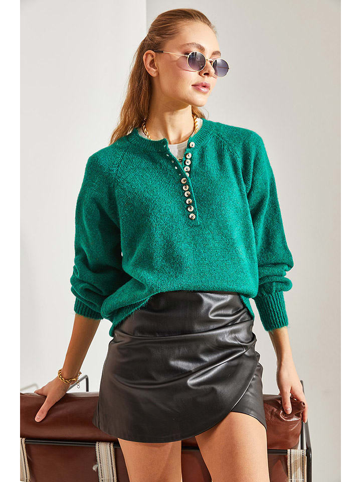 Sveter Bianco Lucci Grün 2673084 Pullover in Grün - 3