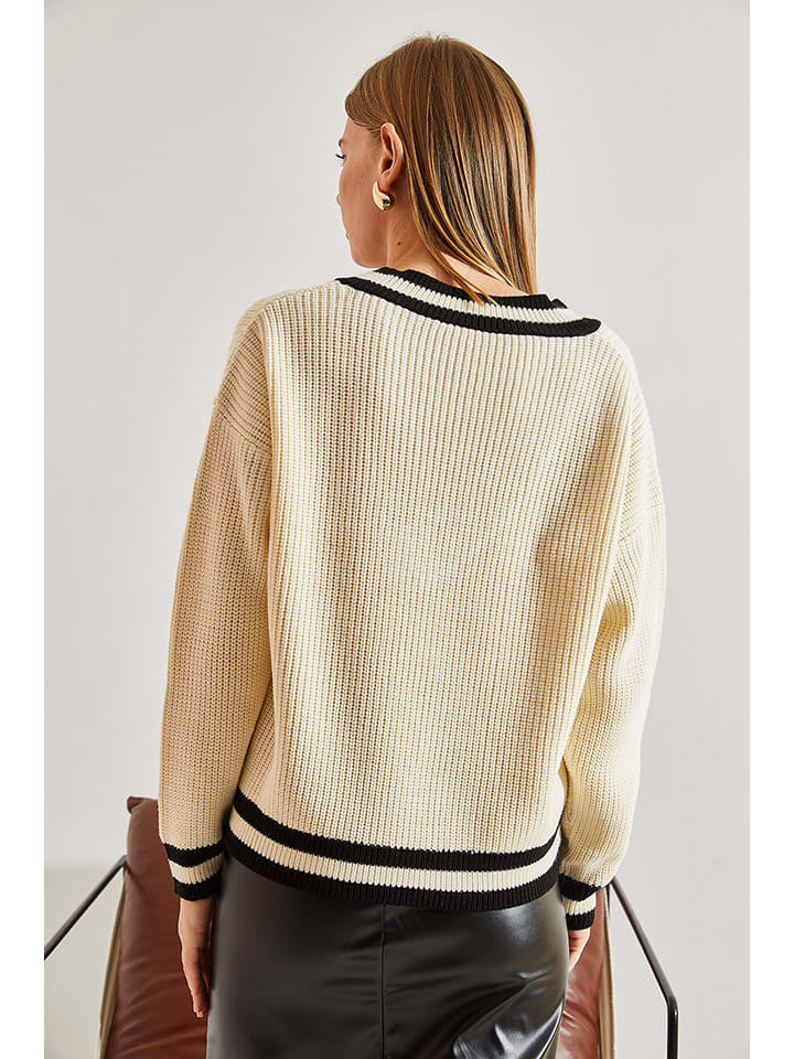 Sveter Bianco Lucci Beige 8960065 Pullover in Beige - 2