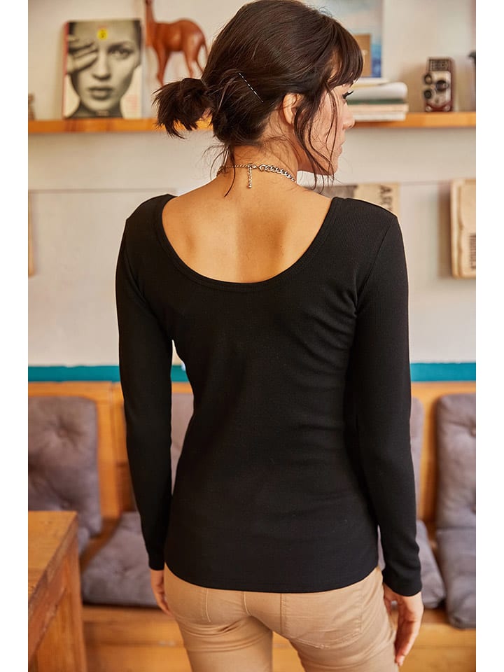 Olalook Schwarz 7943124 Bluse in Schwarz - 2
