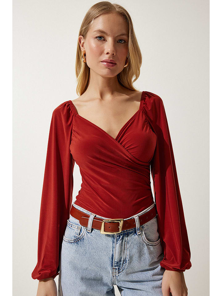 Happiness Istanbul Rot 7531530 Bluse in Rot - 1