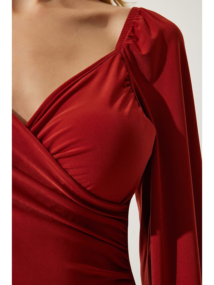 Happiness Istanbul Rot 7531530 Bluse in Rot - 5