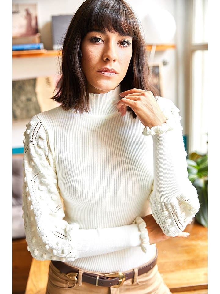 Sveter Olalook Weiß 4123569 Pullover in Weiß - 3