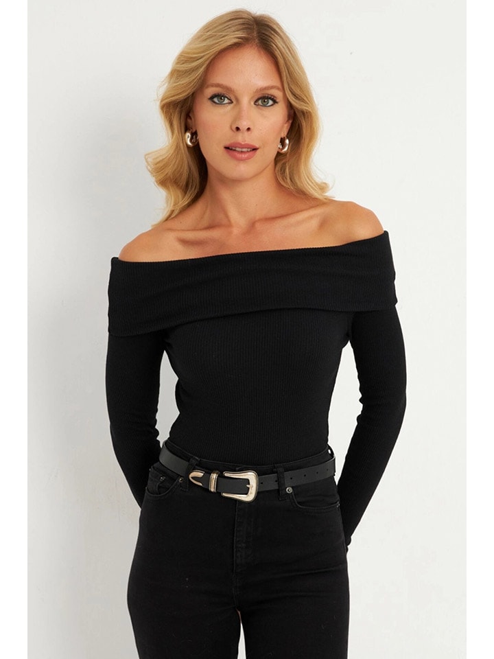 Cool and sexy Schwarz 5250972 Bluse in Schwarz - 3