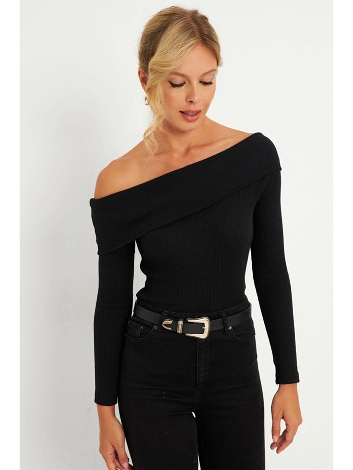 Cool and sexy Schwarz 5250972 Bluse in Schwarz - 4