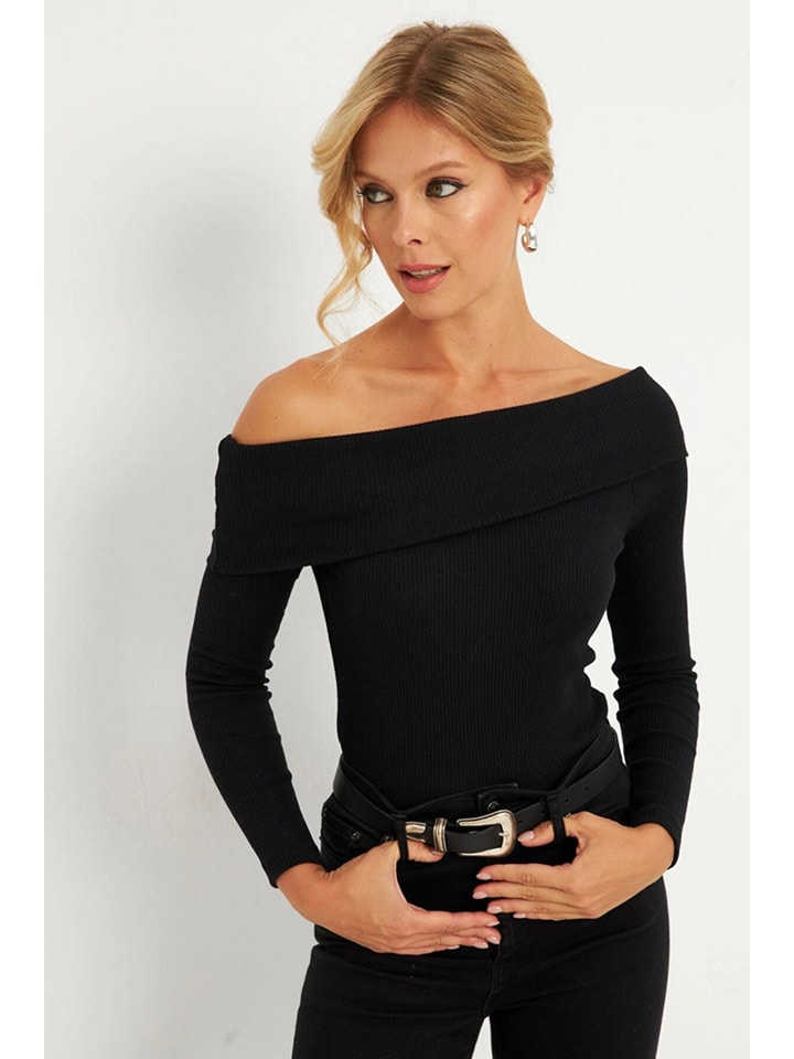 Cool and sexy Schwarz 5250972 Bluse in Schwarz - 6