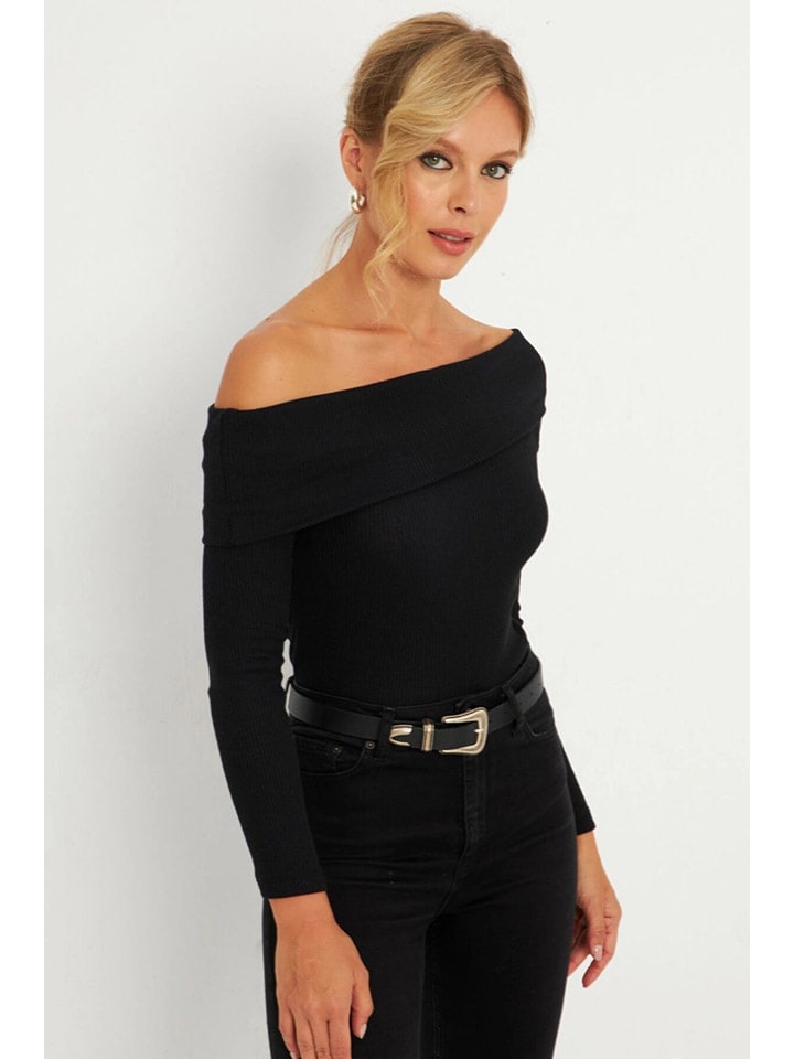 Cool and sexy Schwarz 5250972 Bluse in Schwarz - 8