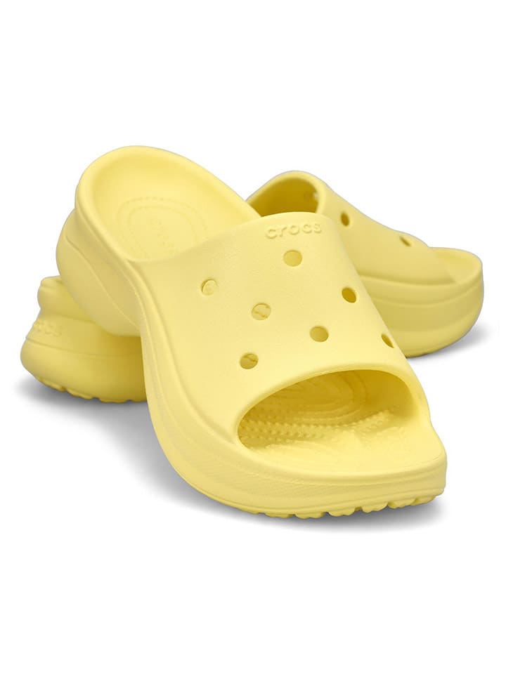 Crocs Gelb 9349416 Pantoletten "Bae Slide" in Gelb - 1