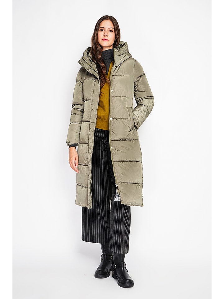 Dámska bunda ASSUILI Khaki 1687433 Steppmantel in Khaki - 1