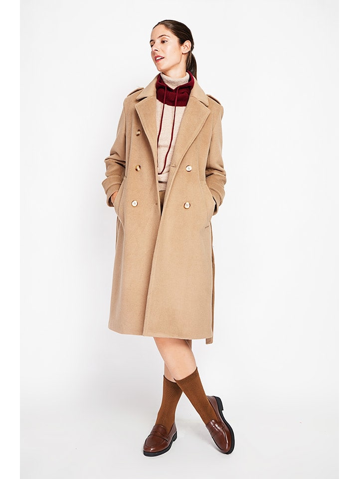 Dámska bunda ASSUILI Beige 625917 Übergangsmantel in Beige - 1