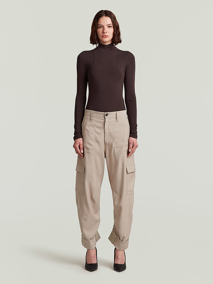 Nohavice G-Star Beige 5835109 Cargohose in Beige - 3