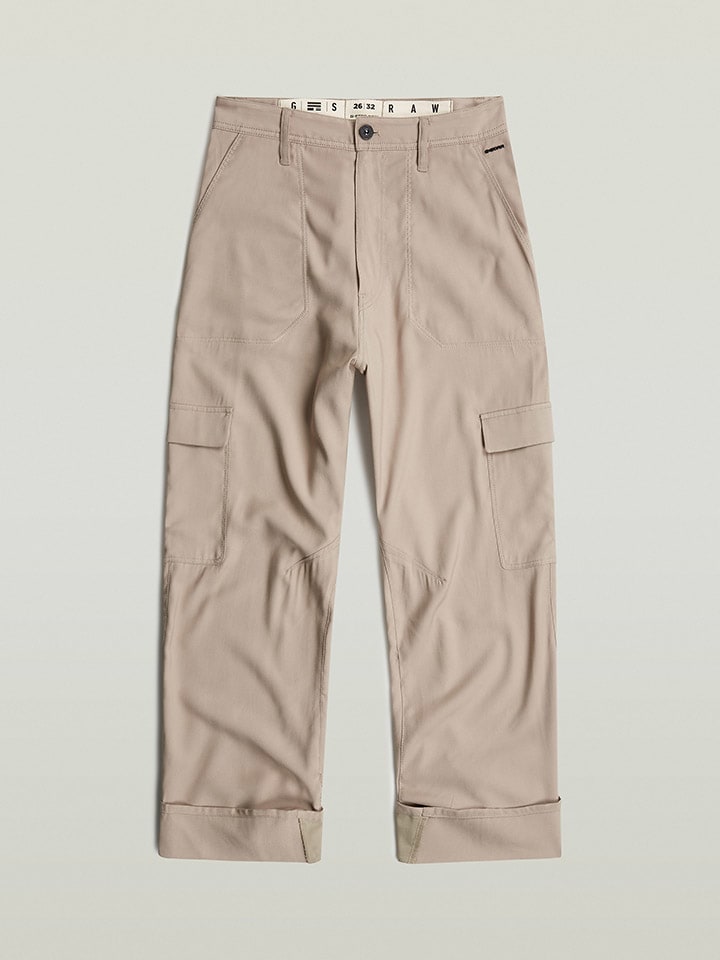 Nohavice G-Star Beige 5835109 Cargohose in Beige - 4
