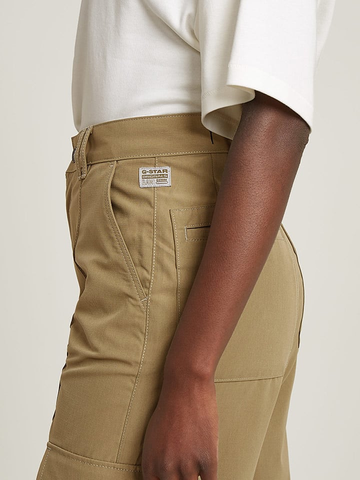 Nohavice G-Star Khaki 5644405 Cargohose in Khaki - 5