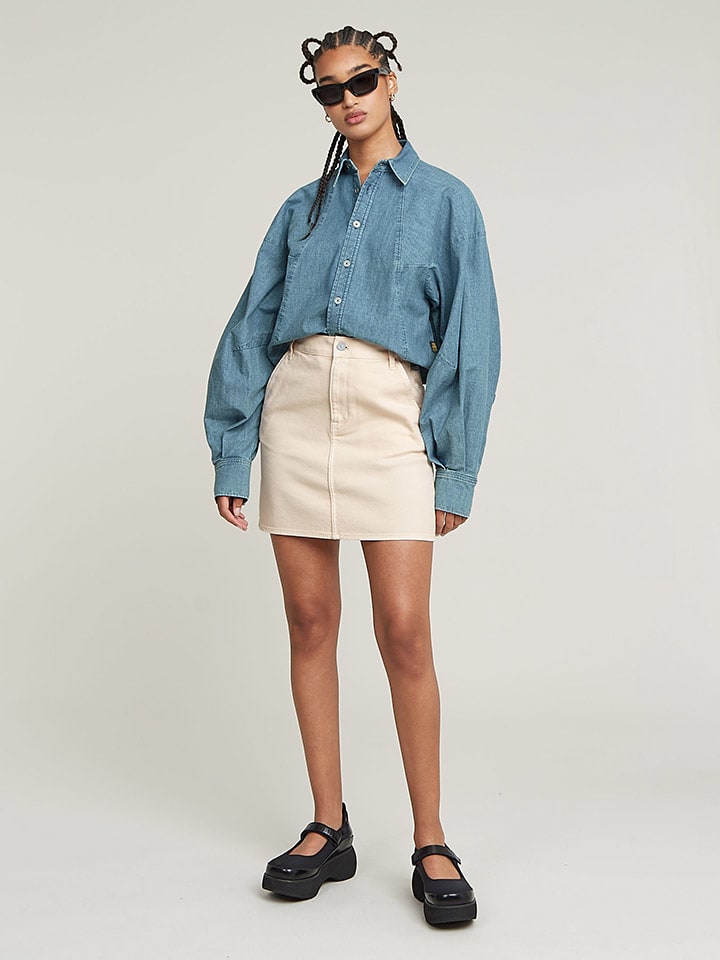 Košeľa G-Star Hellblau 489783 Jeanshemd in Hellblau - 3