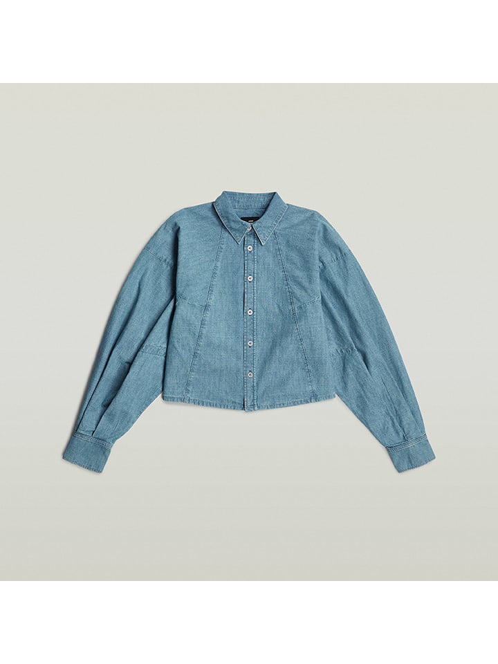 Košeľa G-Star Hellblau 489783 Jeanshemd in Hellblau - 4