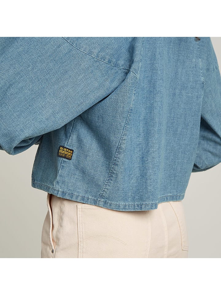 Košeľa G-Star Hellblau 489783 Jeanshemd in Hellblau - 5