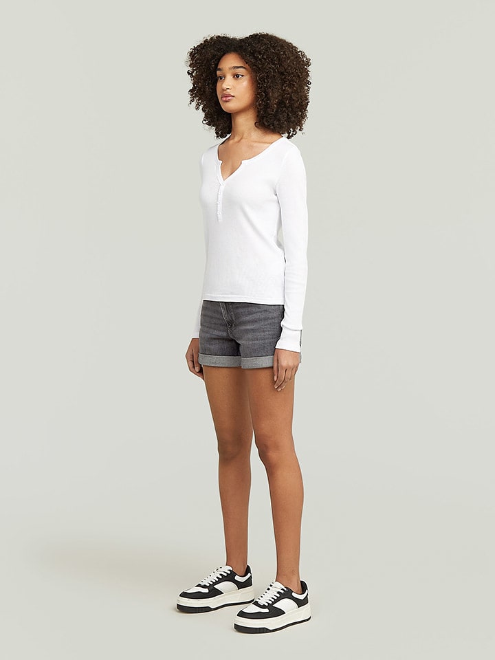 Kraťasy G-Star Grau 1674192 Jeans-Shorts in Grau - 6