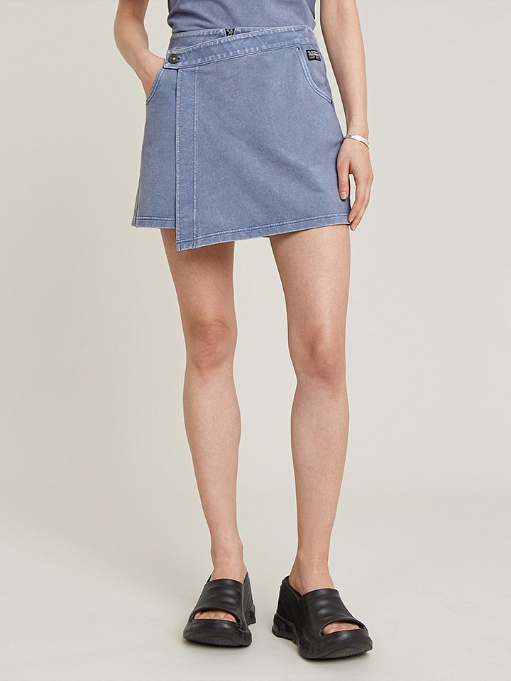 Sukňa G-Star Hellblau 1396180 Skort in Hellblau - 1