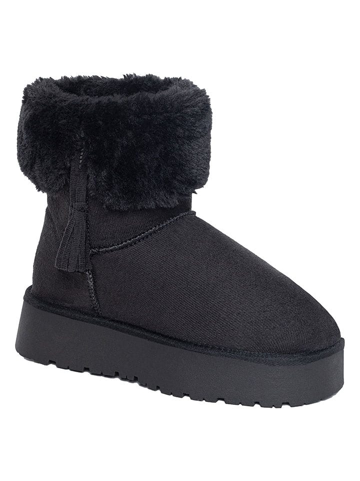 Topánky Blackfield Schwarz 8706043 Winterboots "Clary" in Schwarz - 4