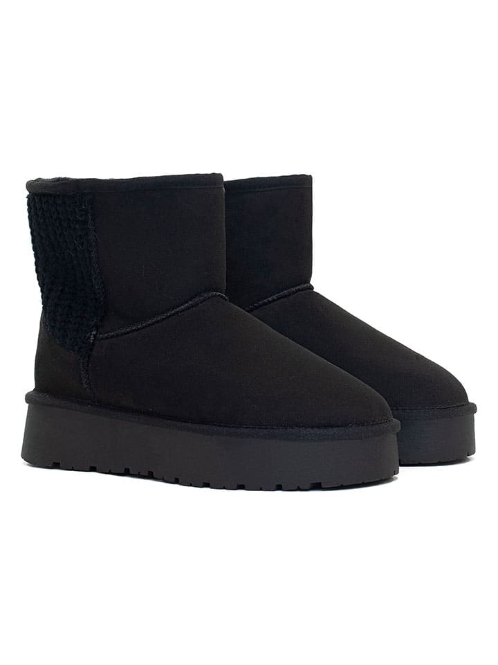 Topánky Blackfield Schwarz 2213120 Winterboots "Davia" in Schwarz - 1