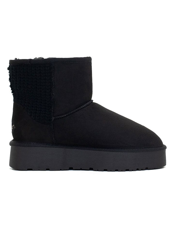 Topánky Blackfield Schwarz 2213120 Winterboots "Davia" in Schwarz - 3