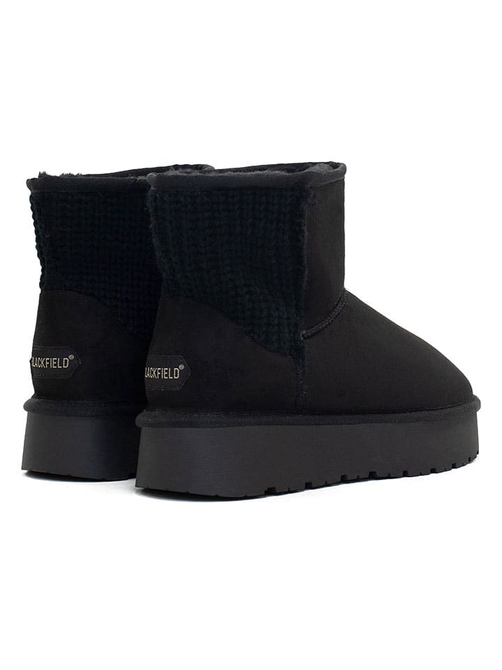 Topánky Blackfield Schwarz 2213120 Winterboots "Davia" in Schwarz - 5