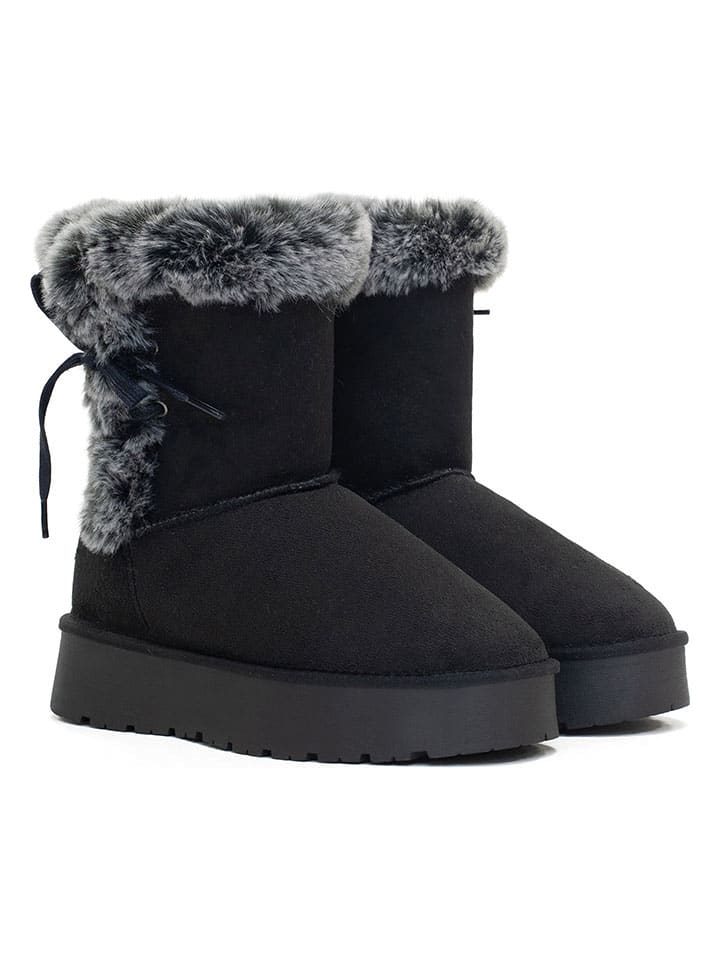 Topánky Blackfield Schwarz 204518 Winterstiefel "Coma" in Schwarz - 1