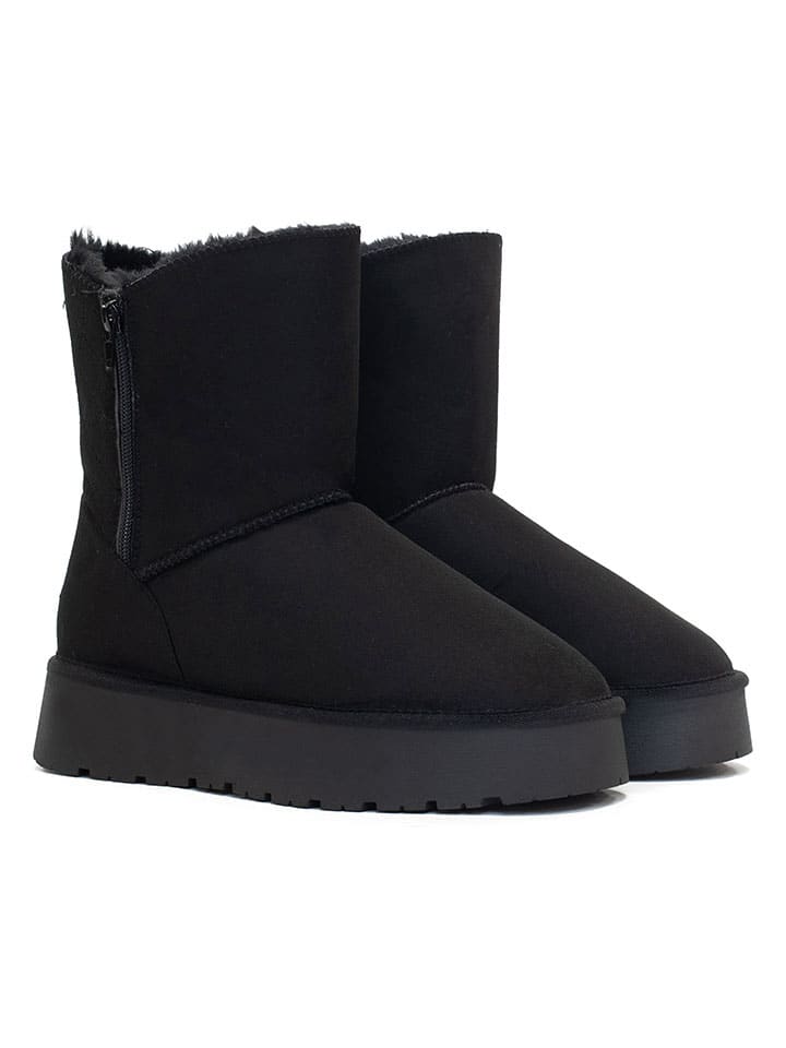 Topánky Blackfield Schwarz 148125 Winterstiefel "Lena" in Schwarz - 1