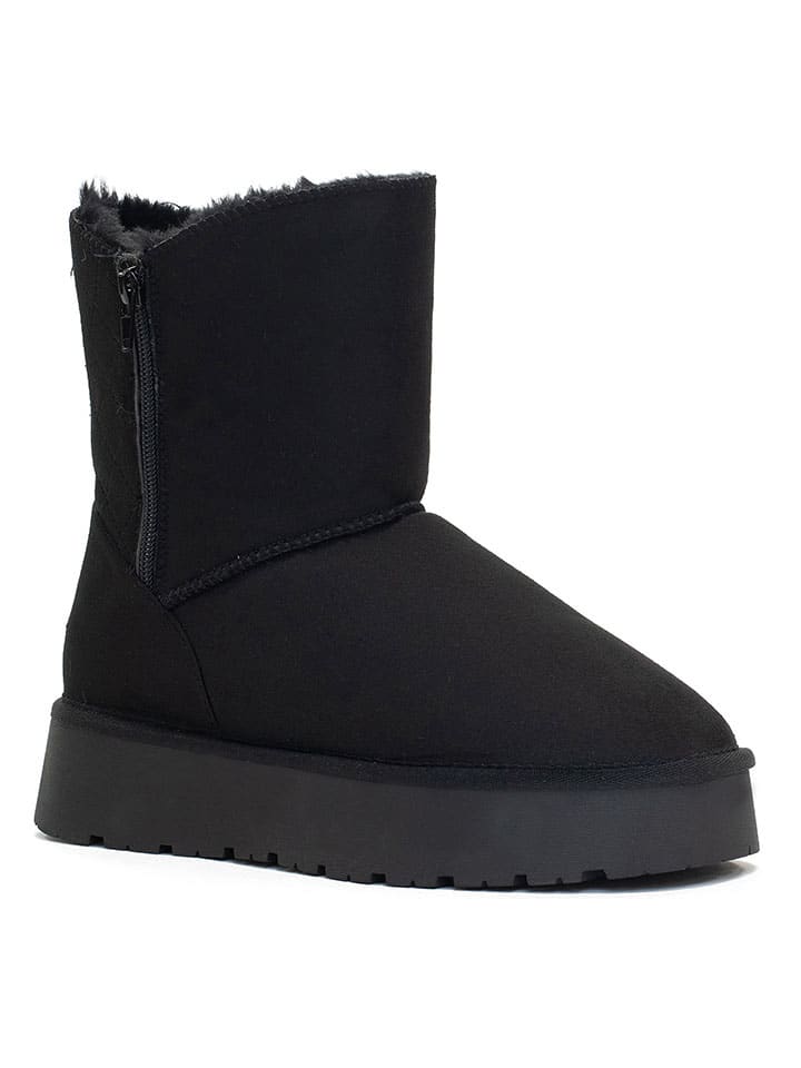 Topánky Blackfield Schwarz 148125 Winterstiefel "Lena" in Schwarz - 4