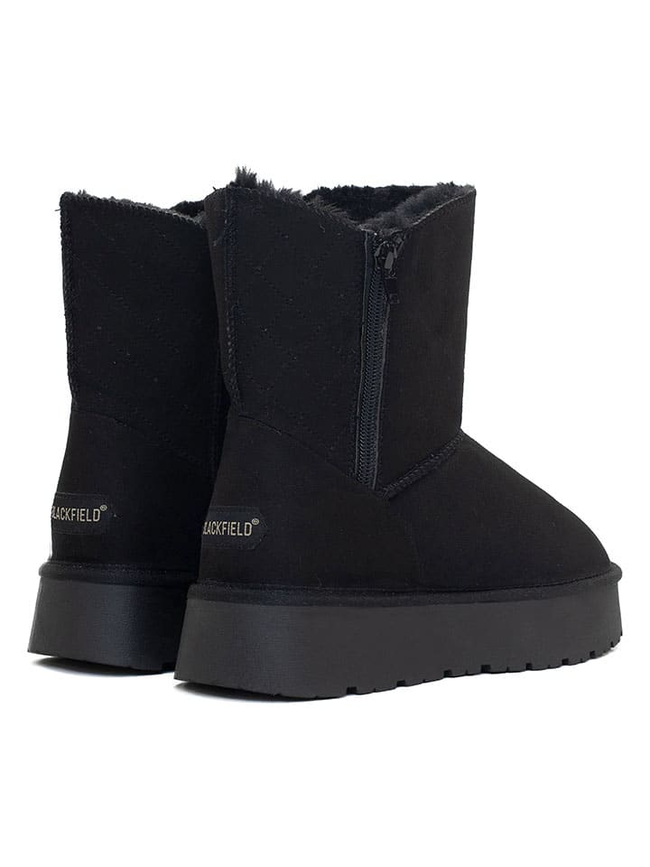 Topánky Blackfield Schwarz 148125 Winterstiefel "Lena" in Schwarz - 5