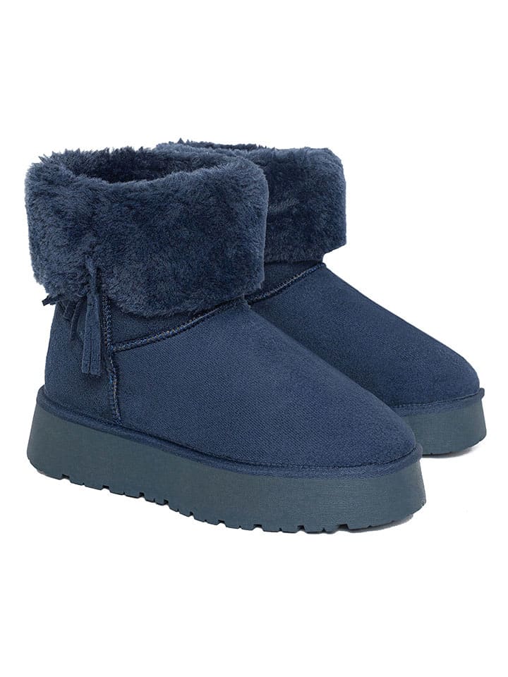Topánky Blackfield Dunkelblau 708638 Winterboots "Clary" in Dunkelblau - 1
