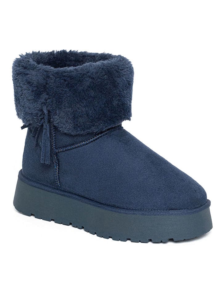 Topánky Blackfield Dunkelblau 708638 Winterboots "Clary" in Dunkelblau - 4