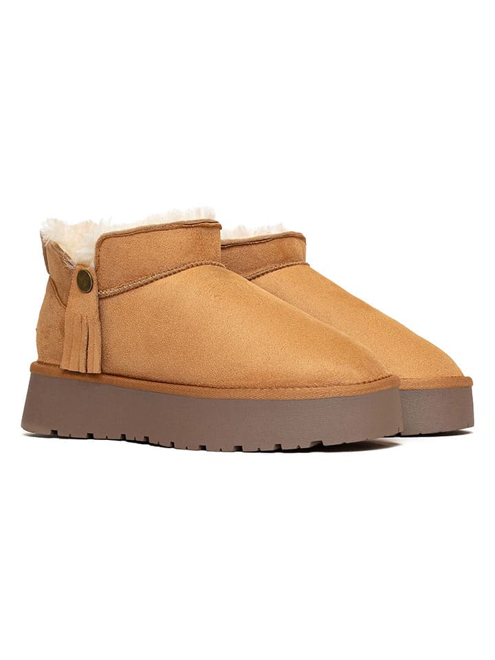 Topánky Blackfield Hellbraun 4995388 Winterboots "Elonie" in Hellbraun - 1