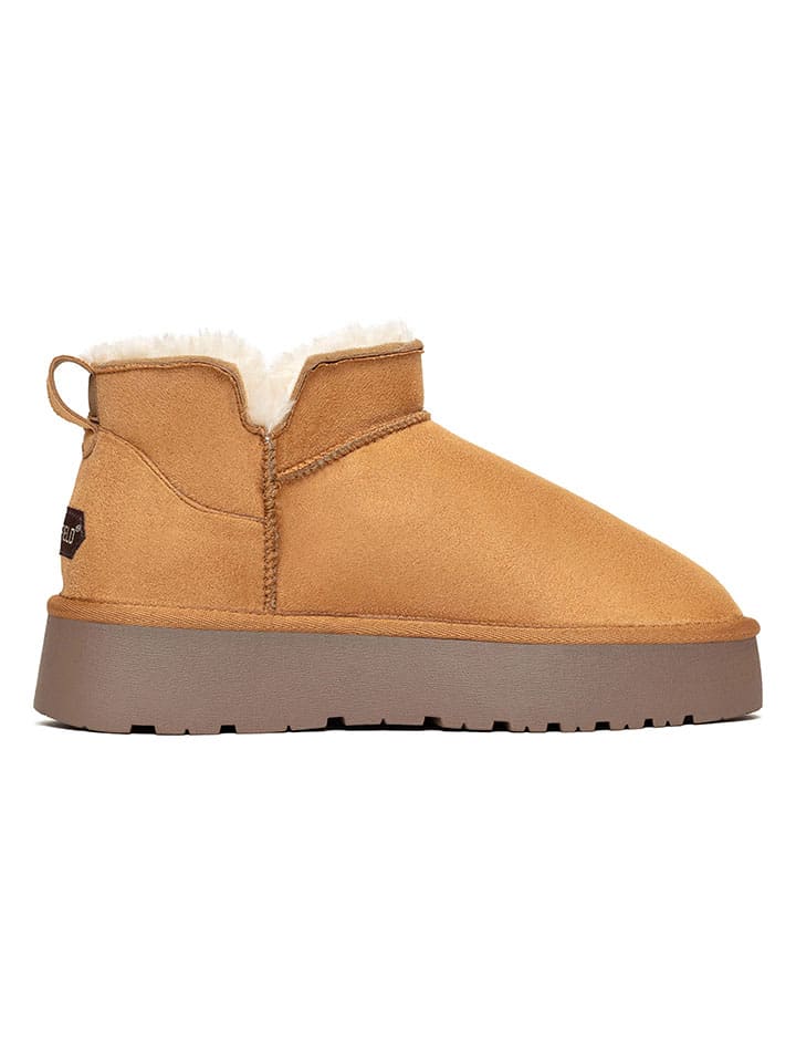 Topánky Blackfield Hellbraun 4995388 Winterboots "Elonie" in Hellbraun - 4