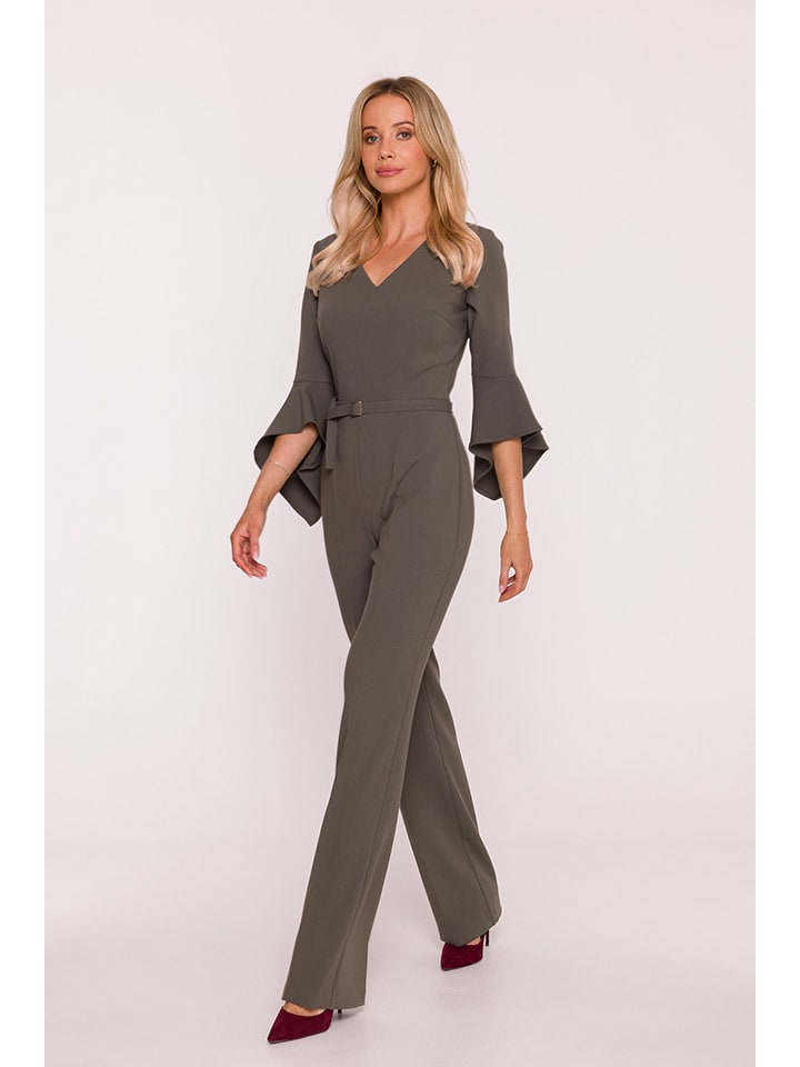 Stylove Khaki 7239701 Jumpsuit in Khaki - 3