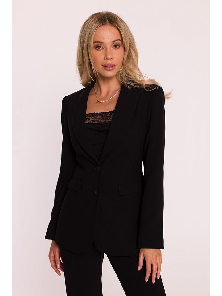 Dámska bunda Stylove Schwarz 9578435 Blazer in Schwarz - 1