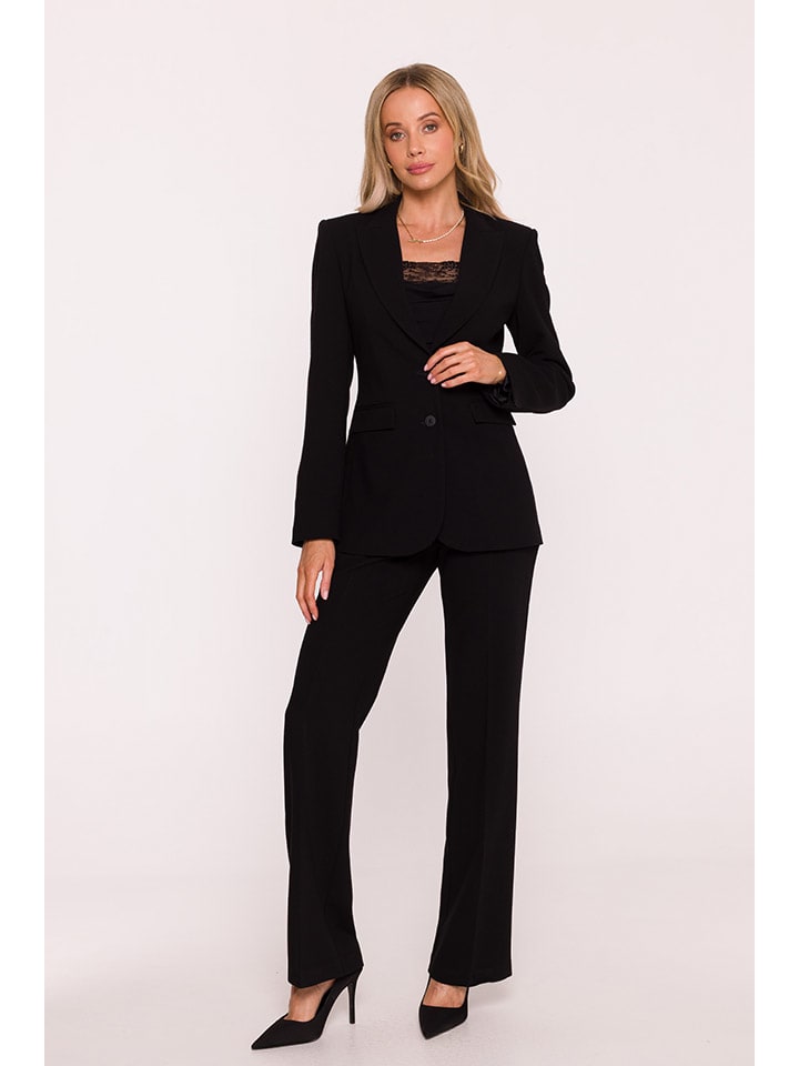 Dámska bunda Stylove Schwarz 9578435 Blazer in Schwarz - 3